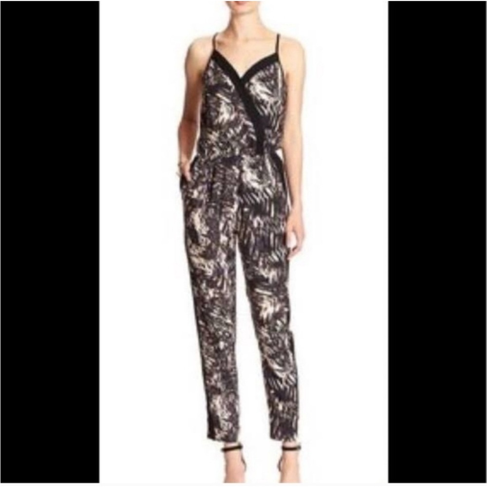 Banana Republic Factory Tie Dye Racerback Black Jumper 4 NWT